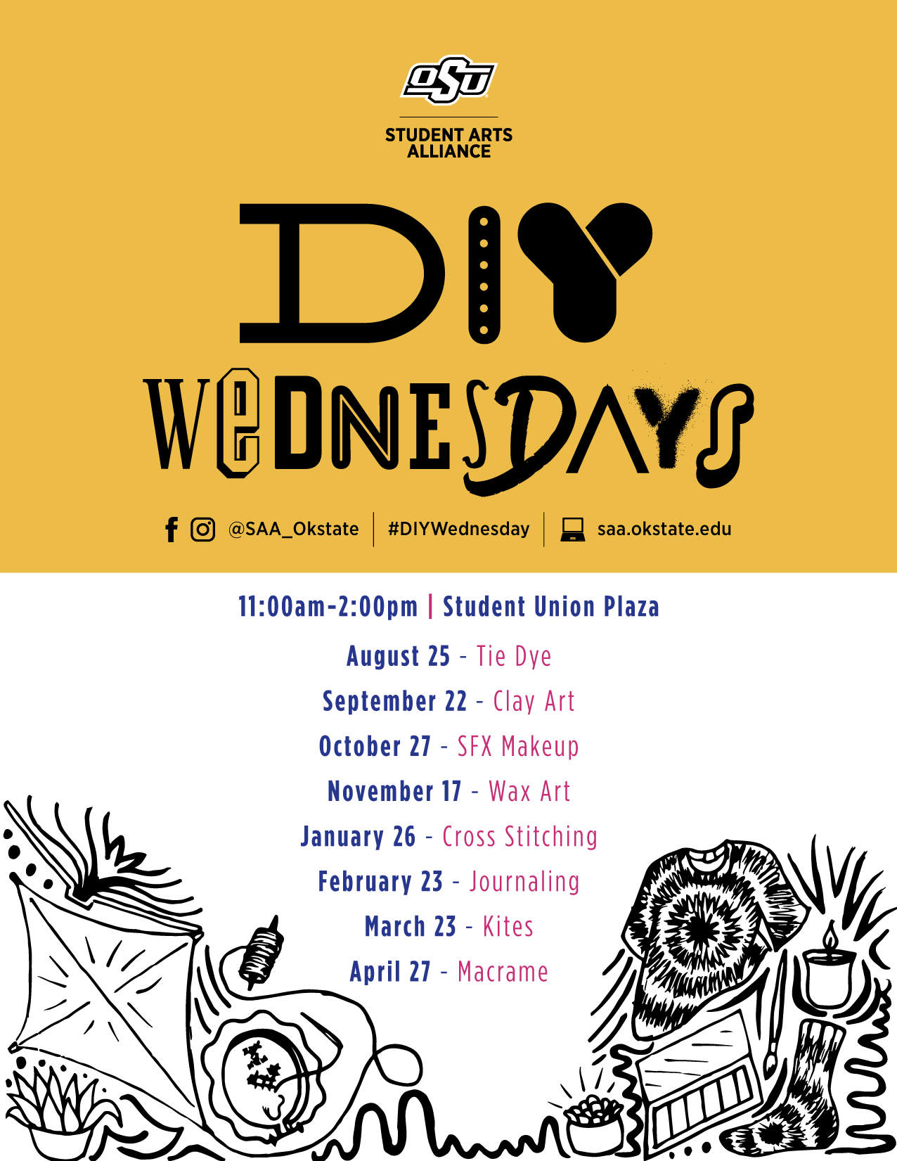DIY Wednesdays Flyer