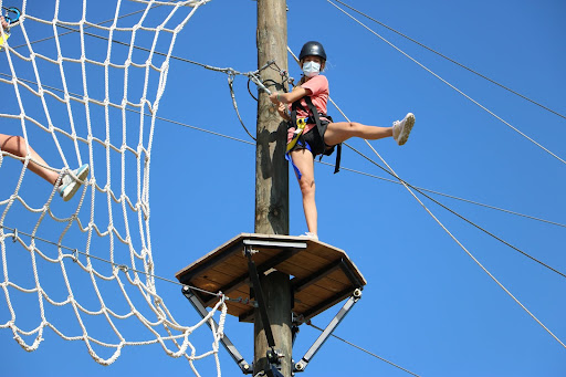 ropes course campers